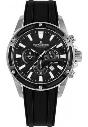 Jacques Lemans 1-2141A Mens Liverpool Watch - Silver - One Size