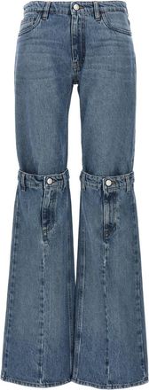 Coperni Blue Open Knee Jeans
