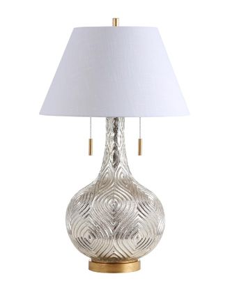 Jonathan Y Designs Jonathan Y 30.75In Highland Silver & Gold Table Lamp
