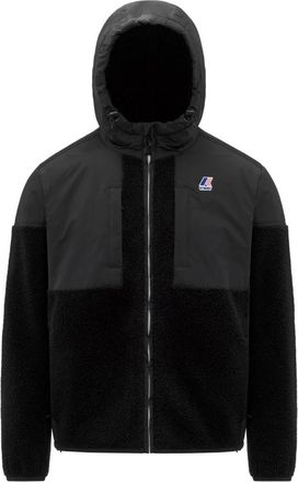 K-Way K-Way, Light Jackets, male, Black, Size: 2XL Teddy 4.0 Jacket
