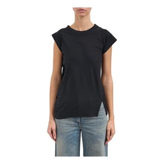 Courr&egrave;ges Donna, Top, Nero, M, new