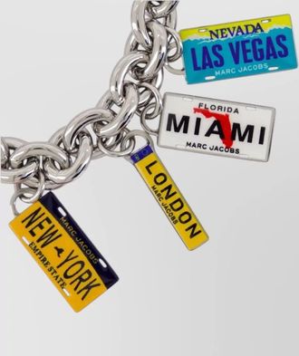 Marc Jacobs metal charm bracelet