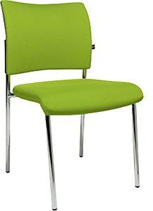 Topstar Silla Para Visitas Apilable 4 Patas Respaldo Acolchado Ue