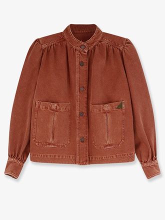 Chlo&eacute; Giubbino in denim orange - CHLOE - gender_Woman