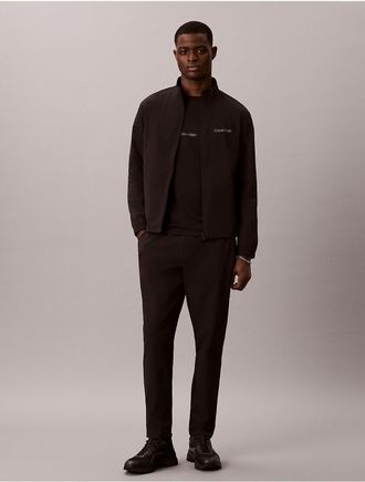 Calvin Klein Calvin Klein Mens Icon Sport Mesh Long Sleeve Tee - Black - 2XL