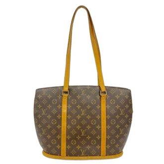 Louis Vuitton Pre-owned Tote Bags, female, Brown, Size: ONE SIZE Pre-owned Vintage Canvas Tote Bag