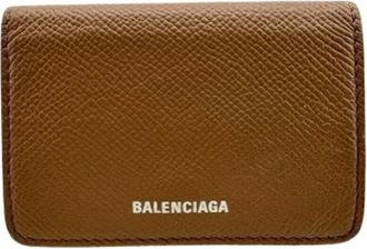 Balenciaga Pre-owned Wallets, female, Beige, Size: ONE SIZE Pre-owned Vintage Wallet