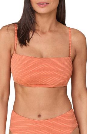 Andie Swim Cabo Bikini Top in Marmalade at Nordstrom, Size X-Small