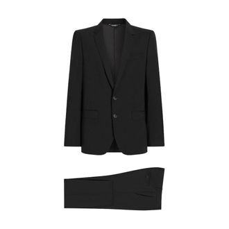 Dolce & Gabbana Heren, Pakken, Zwart, Maat: L