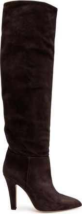 PARIS TEXAS Elsa 100 Suede Over-the-knee Boots - Brown - 37 (IT37/ UK4)