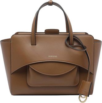 Hidesins Caramel Flap Handbag