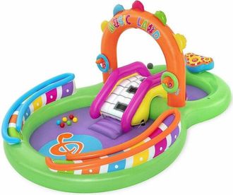 Trade Shop Trade Shop - Play Center 295x190x137 Cm Canta E Splash Piscinetta Per Bambini 2 Anni+ 53117
