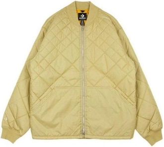 Converse Utility Fleece Padded Jacket Asia Sizing Beige 10019458-A04