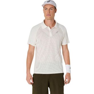 Asics Asics Heren Actibreeze Wedstrijdpoloshirt (Cr&egrave;me)