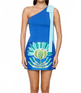 The Wolf Gang Tacha Top In Aquamarine