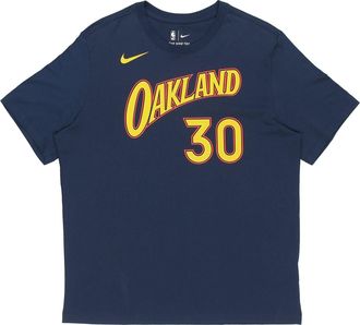 Nike NBA CE Golden State Warriors Curry 30 Retro Basketball Casual Sports Short Sleeve Navy Blue Black CT9426-419