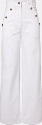 Max Mara High-rise wide-leg jeans