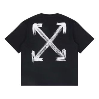 Off-white Chalk Arrow Fit T-Shirt Black 44OWOS26T065001