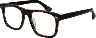 Police Brown Cellulose Acetate Glasses Mens (Frames)