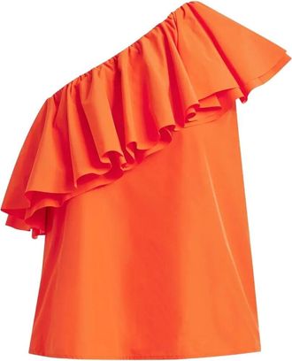 Essentiel Jillian Asymmetric Ruffle Top