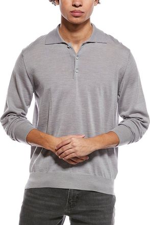 Eton Fine Knit Wool Polo Shirt