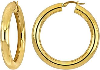 Italian Gold, Inc 14K Italian Gold Hoops