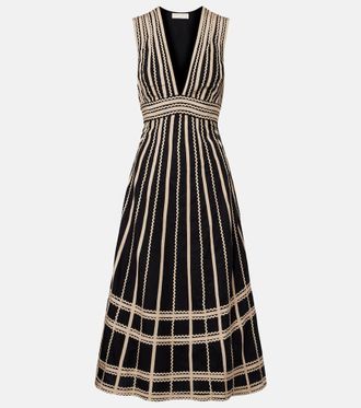 Ulla Johnson Palermo cotton poplin midi dress