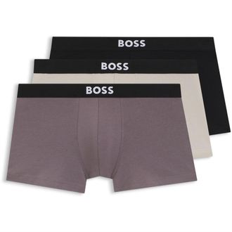 HUGO BOSS Herenondergoed (set van 3) (Grijs/Zwart/Wit)