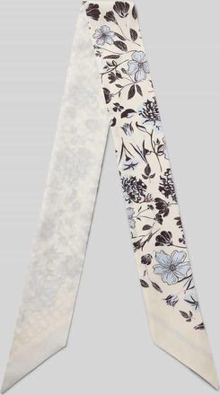 HUGO BOSS Seidentuch mit Allover-Muster Modell VINCENCY_T_7*115 in Blau, Gr&ouml;&szlig;e 1