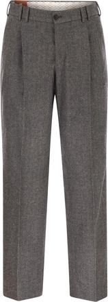 Pantaloni Torino Micheal Trousers In Virgin Wool And Cashmere