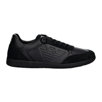 Emporio Armani Emporio Armani Ea7, Heren, Schoenen, Zwart, Maat: 40 EU Leer