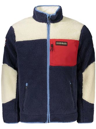 Napapijri Yupik Color-Block Polyester Fleece Jacket