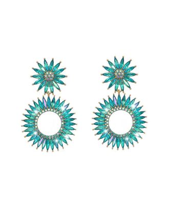 Liv Oliver 18K Plated Celestial Earrings