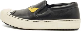 Fendi Sneakers Monster in pelle - Nero
