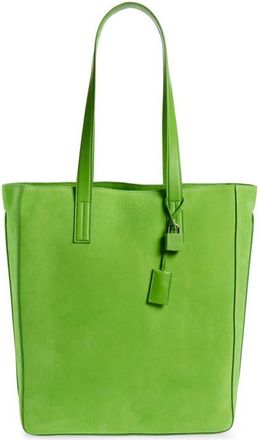 Tom Ford North/South Cashmere Suede Tote in 1E059 Summer Green at Nordstrom