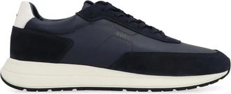 HUGO BOSS Heren, Schoenen, Blauw, Maat: 44 EU Leer