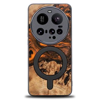 OEM Custodia Bewood Unique Per Xiaomi 15 Ultra - Arancione Con Magsafe