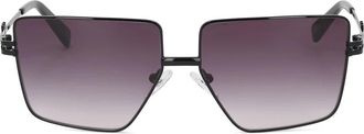 Kazar Exclusieve Zonnebril - Dames - Zonnebrillen - Zwart - ONE Size - Accessoires