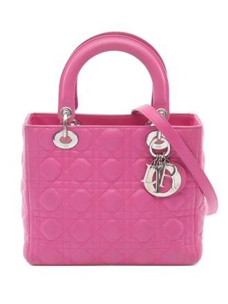 Dior Borsa tote Lady Dior anni 2000 - Rosa