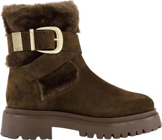 Steve Madden Lodge Booty in Bruin - Dames - Winterlaarzen - Bruin - 40 EU - Schoenen