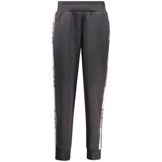 Guess Dames, Broeken, Zwart, Maat: S Poliester