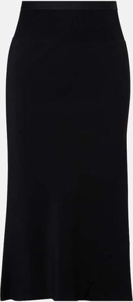 Rick Owens Gonna midi in charmeuse