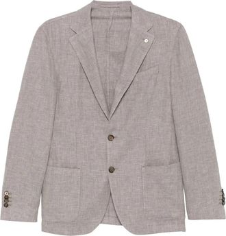 L.B.M. 1911 Giacca - Heren - Business blazers - Beige - S - Kostuums