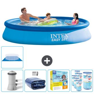 Intex Piscina Easy Set Redonda - 366x76 Cm - 8-piezas Scb22