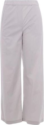 Patrizia Pepe Patrizia Pepe, Wide Trousers, female, Gray, Size: XS Wide Trousers