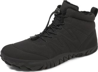 Generic Womens Snow Boots Couples Winter Lace up Boots Warm Comfortable for Men and Women Thermal Insulated Waterproof Casual Shoes Cold Weather Footwear