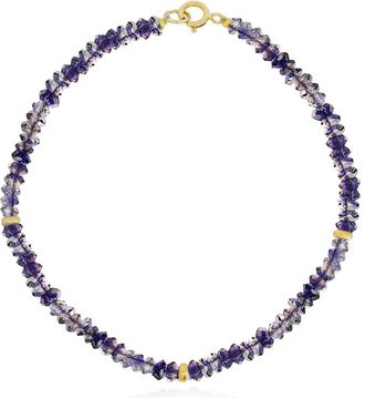 The Lovery Iolite Bead Bracelet