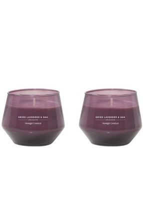 Yankee Candle Company Dried Lavender & Oak Studio Candle with Essential Oils, Set of 2 in Purple at Nordstrom