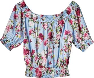 Blugirl Stijlvolle TOP voor elke gelegenheid - Dames - Blouses - Veelkleurig - S - Overhemden