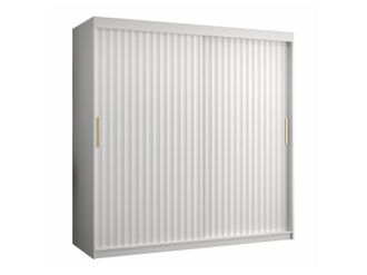 Mirjan24 Armario Hartford 335, Blanco, 200x180x62cm, Puertas De Armario: Correderas, N&uacute;mero De Estantes: 0